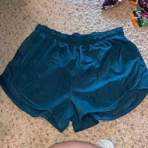 NIKE Tempo Teal Blue Running Shorts
